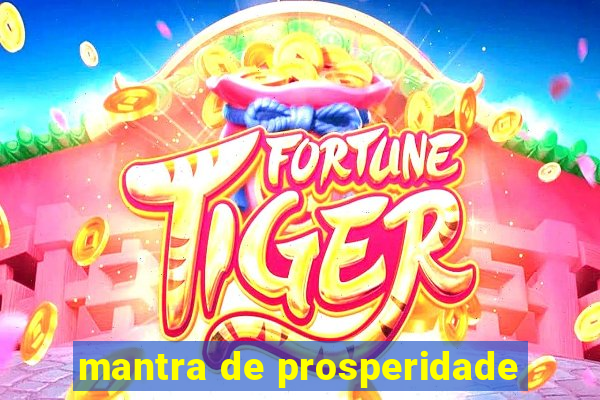 mantra de prosperidade